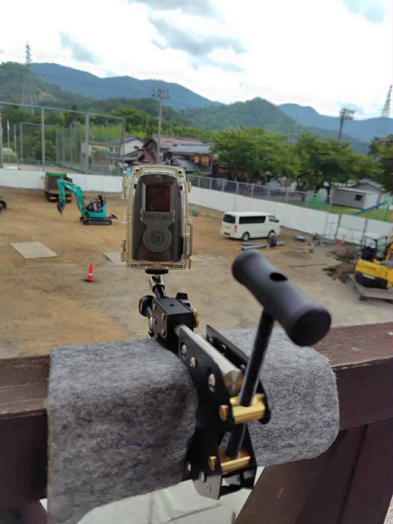 タイムラプスカメラ設置事例